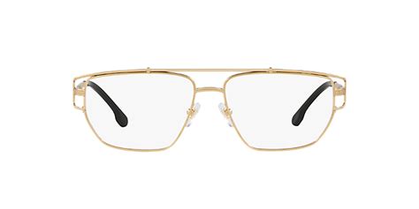 mens versace eyeglasses 0ve1257|Versace gold frame glasses men's.